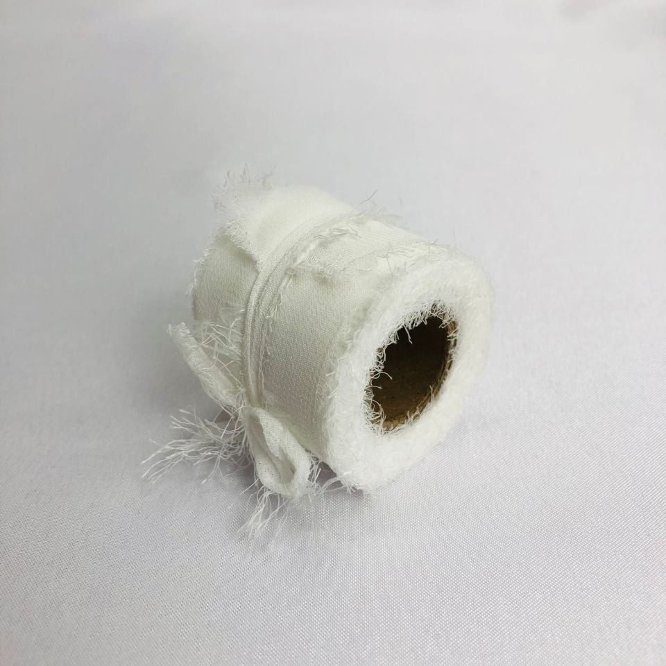 İPEK KURDELE 5 Metre Krem