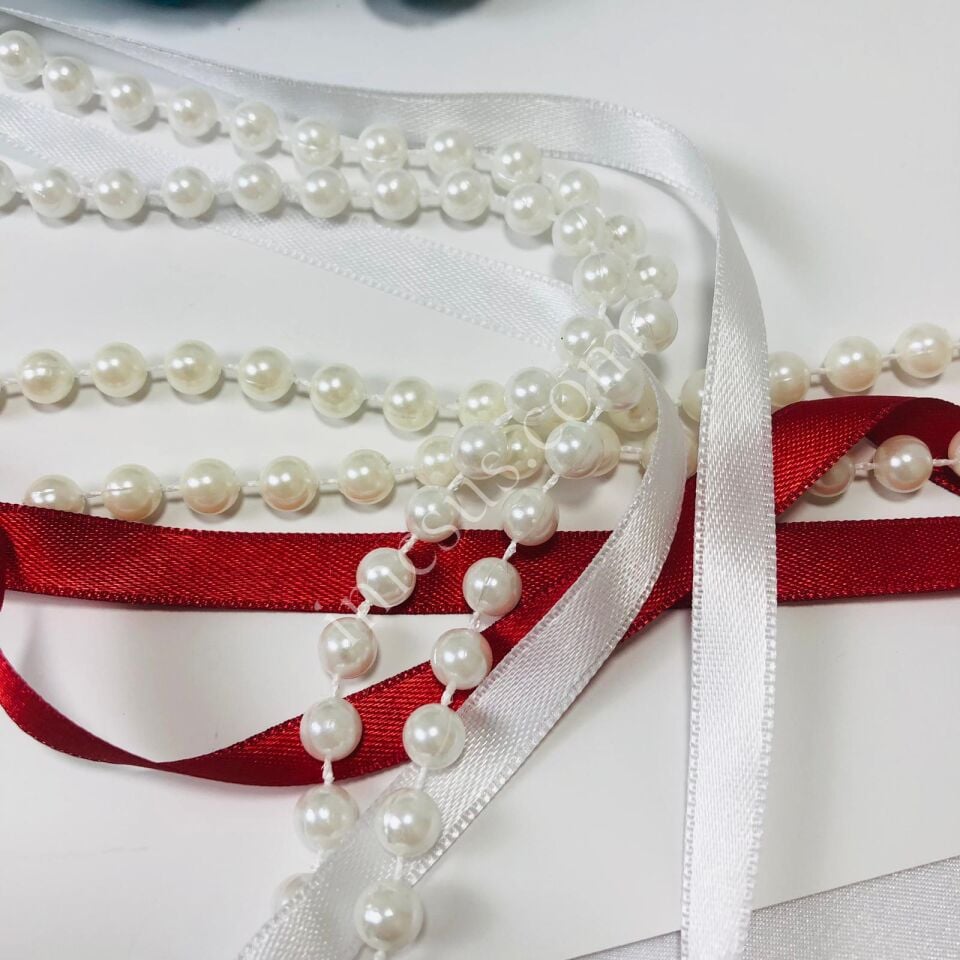 DÖKÜLMEYEN İNCİ BONCUK SÖZ NİŞAN KURDELESİ