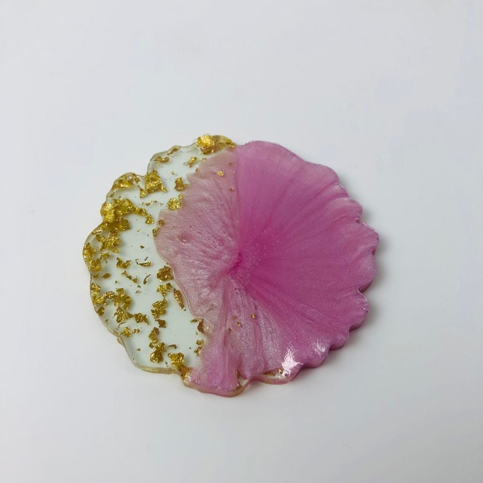 EPOKSİ KARIŞIM MAGNET YARI PEMBE GOLD SİMLİ