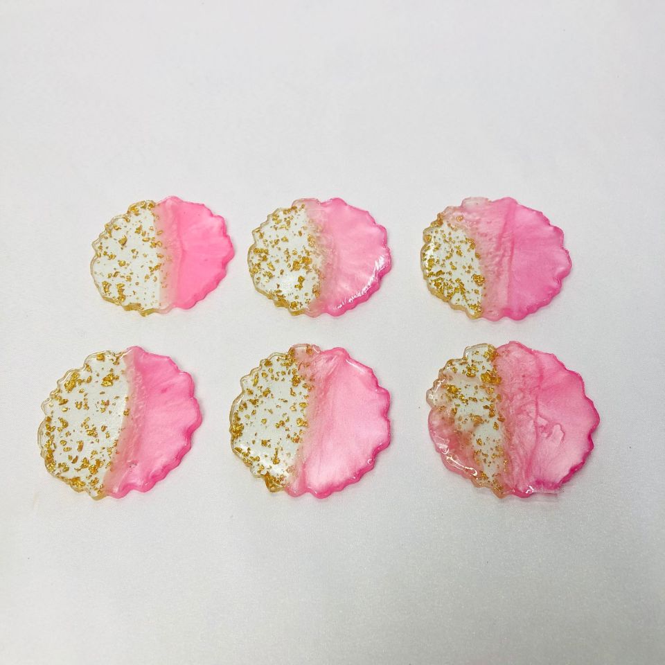 EPOKSİ KARIŞIM MAGNET YARI PEMBE GOLD SİMLİ