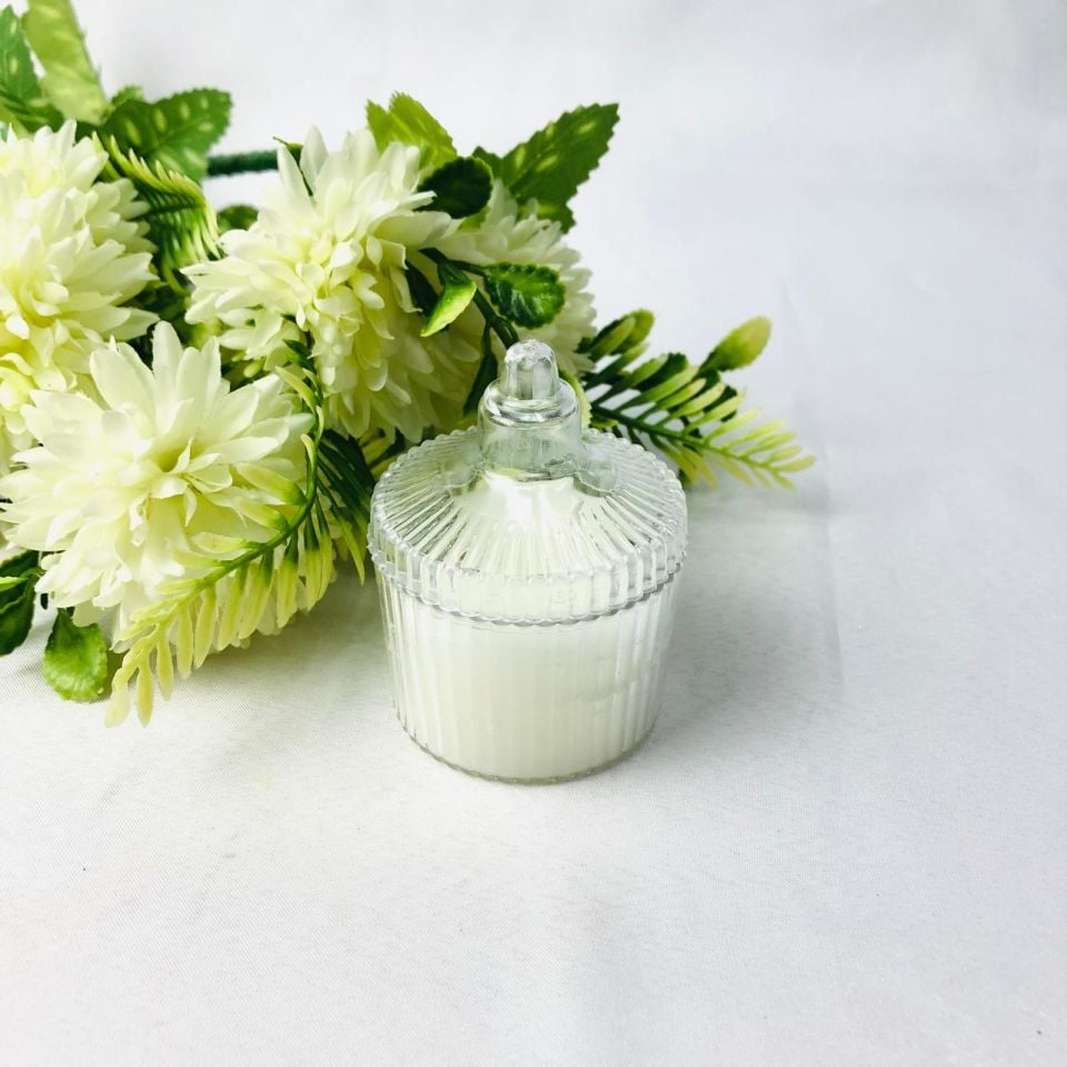 KÜÇÜK MİKA MUMLU ŞEKERLİK ÇİZGİLİ