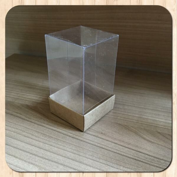 5x5x9ALTI KRAFT KARTON ÜSTÜ ASETAT KUTU