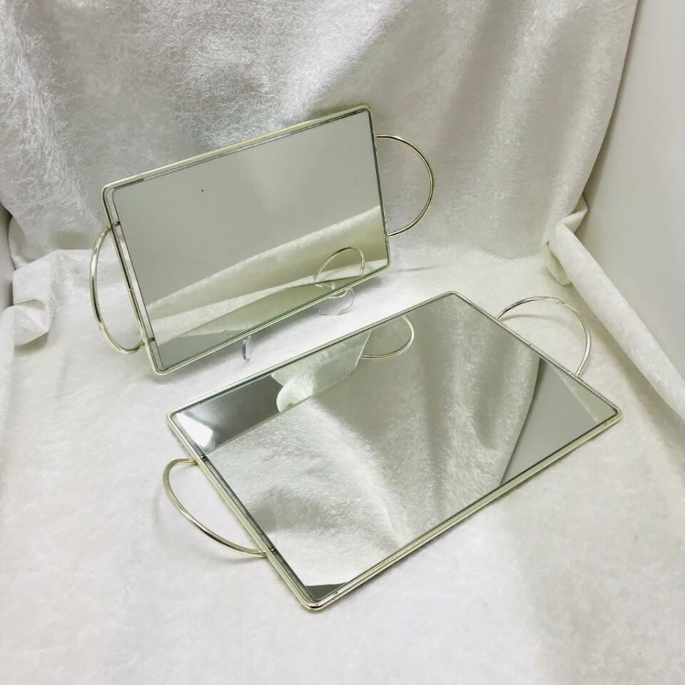 AYNALI İTALYAN TEPSİ 2'Lİ