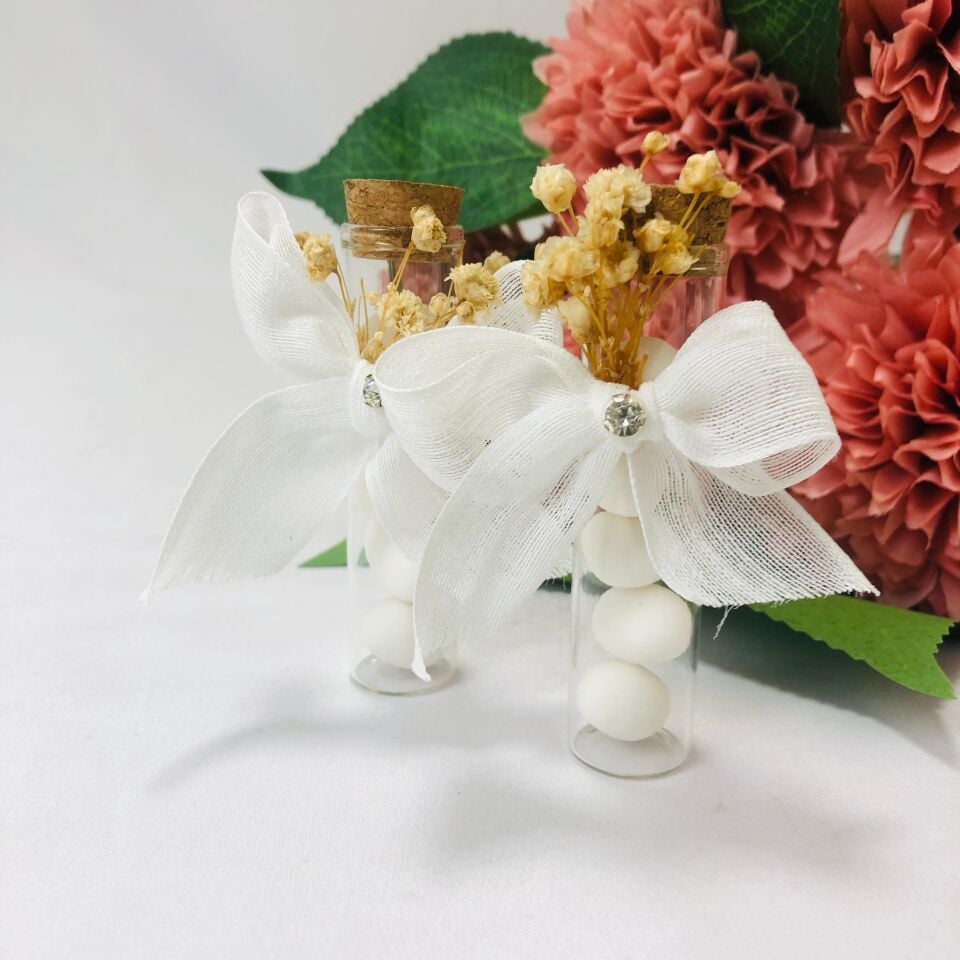 MANTAR TIPALI 8CM DENEY TÜPÜ SÜSLEME BEYOĞLU TAŞI