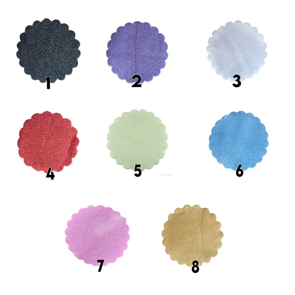 KARLI ORGANZE TÜL 100'LÜ 22cm 1-Siyah