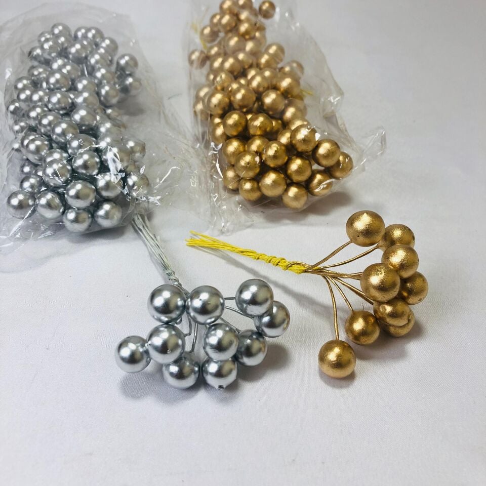 TEL KOKİNA ÇİÇEK BAŞ MİNİ