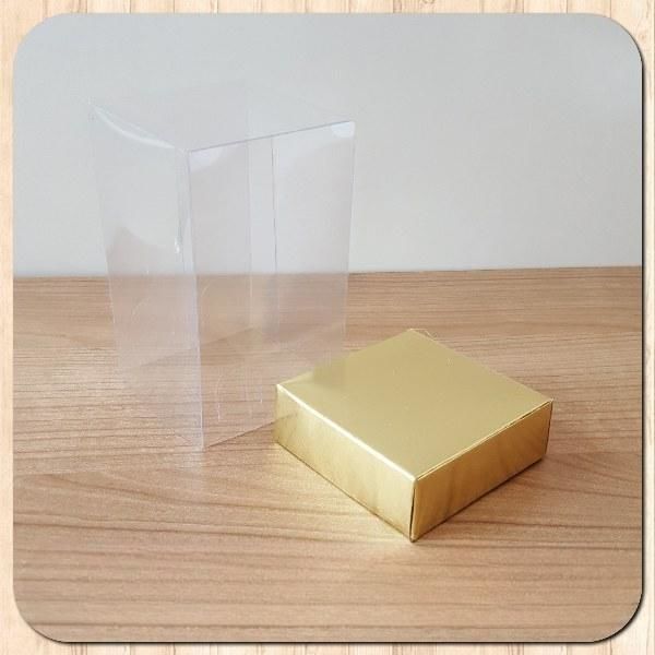 6x6x10 ALTI GOLD KARTON ÜSTÜ ASETAT KUTU