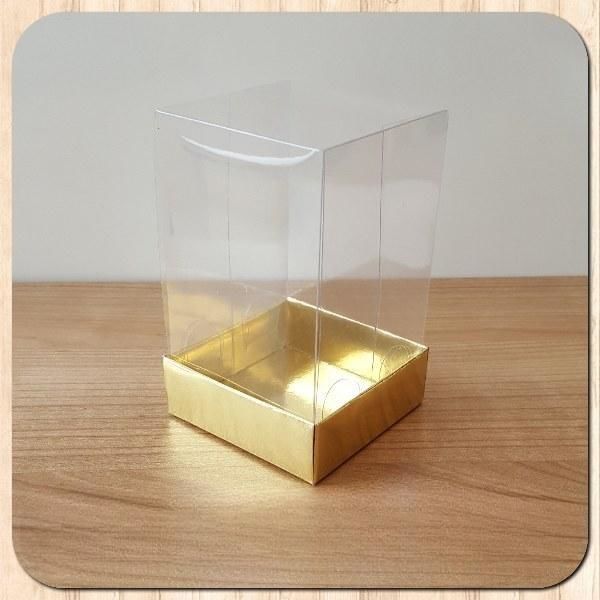 6x6x10 ALTI GOLD KARTON ÜSTÜ ASETAT KUTU