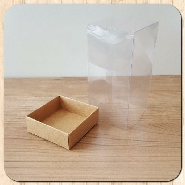6x6x12 ALTI KRAFT KARTON ÜSTÜ ASETAT KUTU