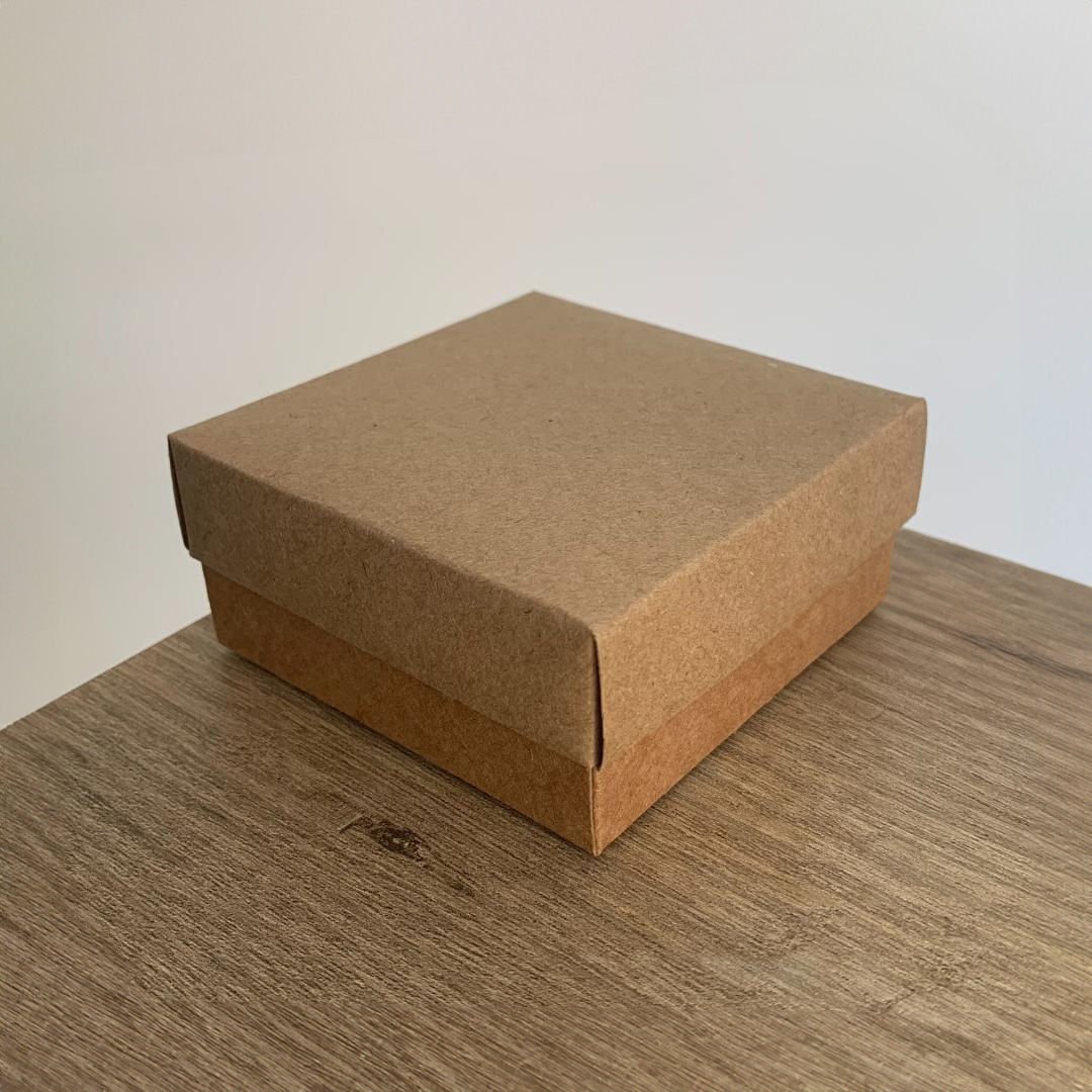 8x8x3.5 Kraft Komple Karton Kutu