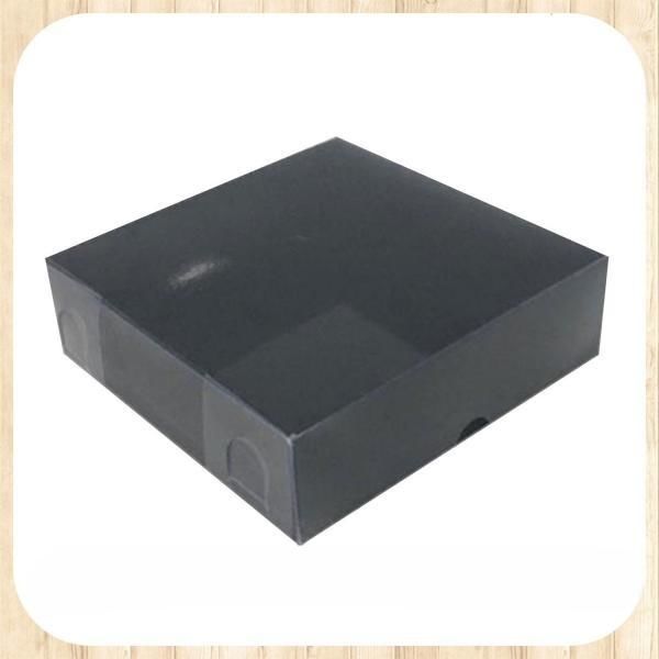 12x12x3 ALTI SİYAH ÜSTÜ ASETAT KUTU