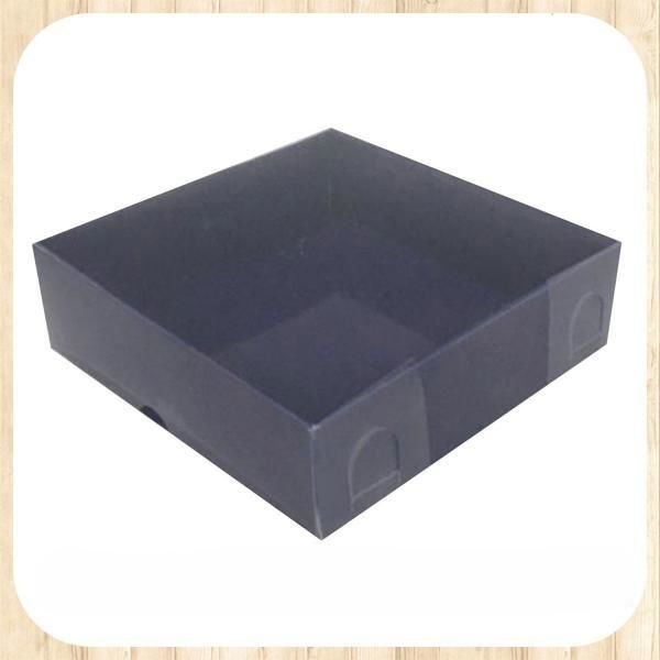 12x12x3 ALTI LACİVERT ÜSTÜ ASETAT KUTU
