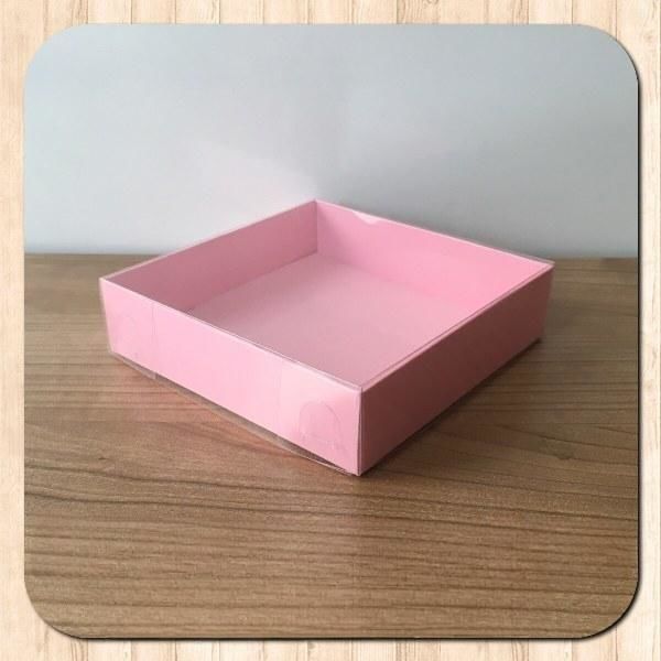 12x12x3 ALTI PEMBE ÜSTÜ ASETAT KUTU