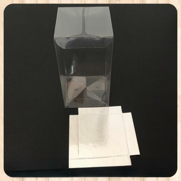 6x6x14 ALTI GÜMÜŞ İÇ YÜKSELTİCİ KARTON ÜSTÜ OTOMATİK KUTU