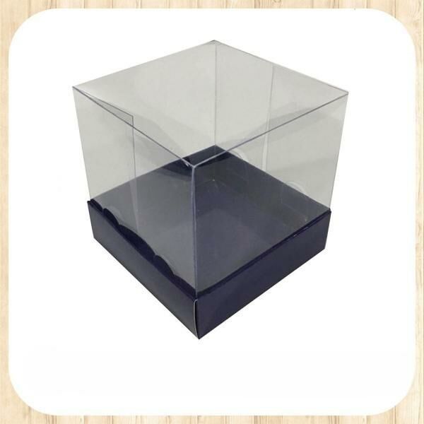 12x12x8,5 ALTI LACİVERT ÜSTÜ ASETAT KUTU