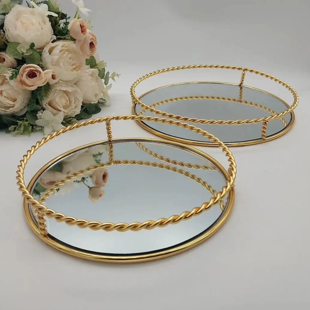 TEPSİ 2'Lİ BURGULU YUVARLAK