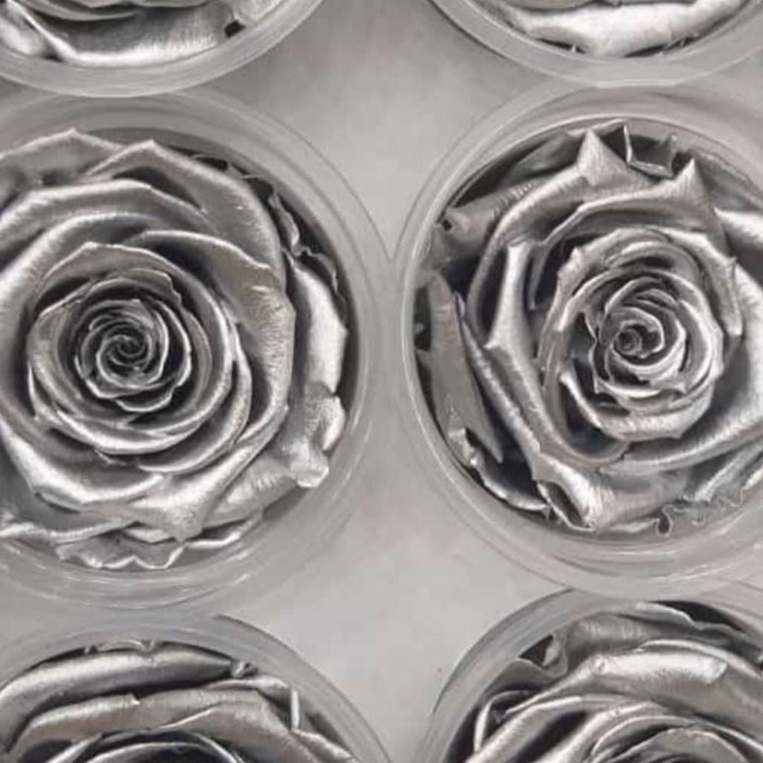 SOLMAYAN GÜL ÇİÇEK METALİZE
