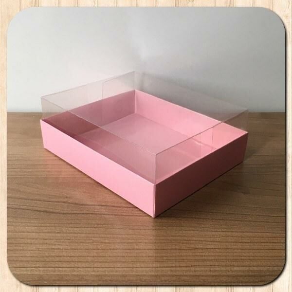 12x15x5 ALTI PEMBE ÜSTÜ ASETAT KUTU