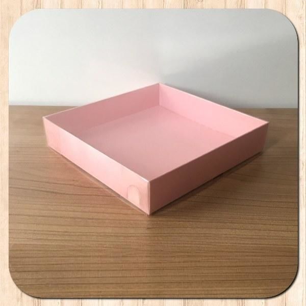 15x15x3 ALTI PEMBE ÜSTÜ ASETAT KUTU