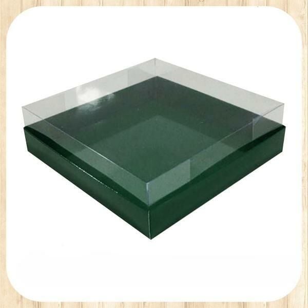 15x15x5 ALTI YEŞİL ÜSTÜ ASETAT KUTU