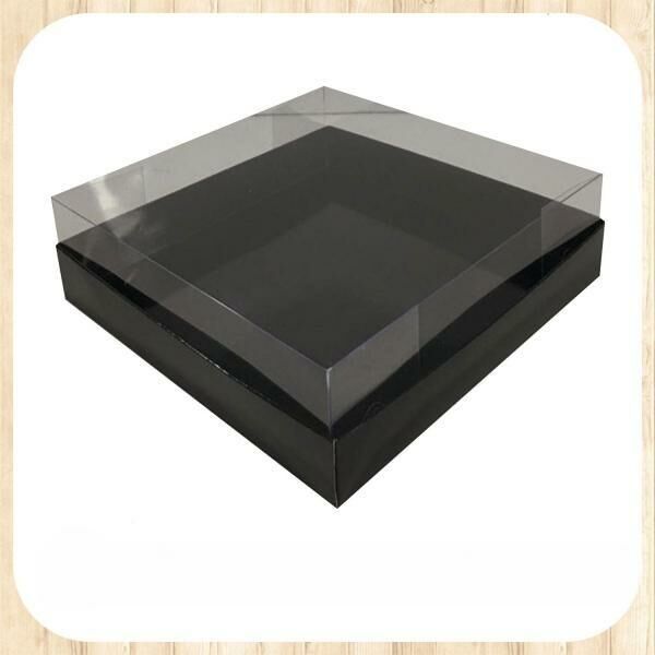 15x15x5 ALTI SİYAH ÜSTÜ ASETAT KUTU