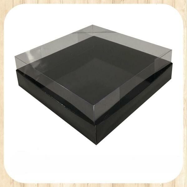15x15x5 ALTI SİYAH ÜSTÜ ASETAT KUTU
