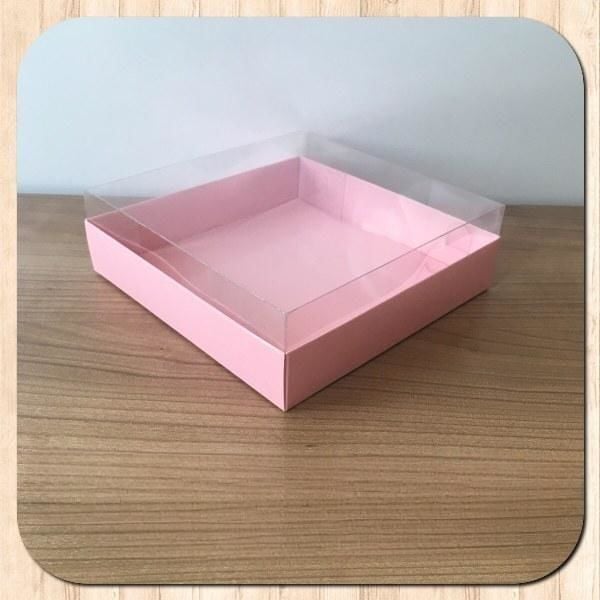 15x15x5 ALTI PEMBE ÜSTÜ ASETAT KUTU