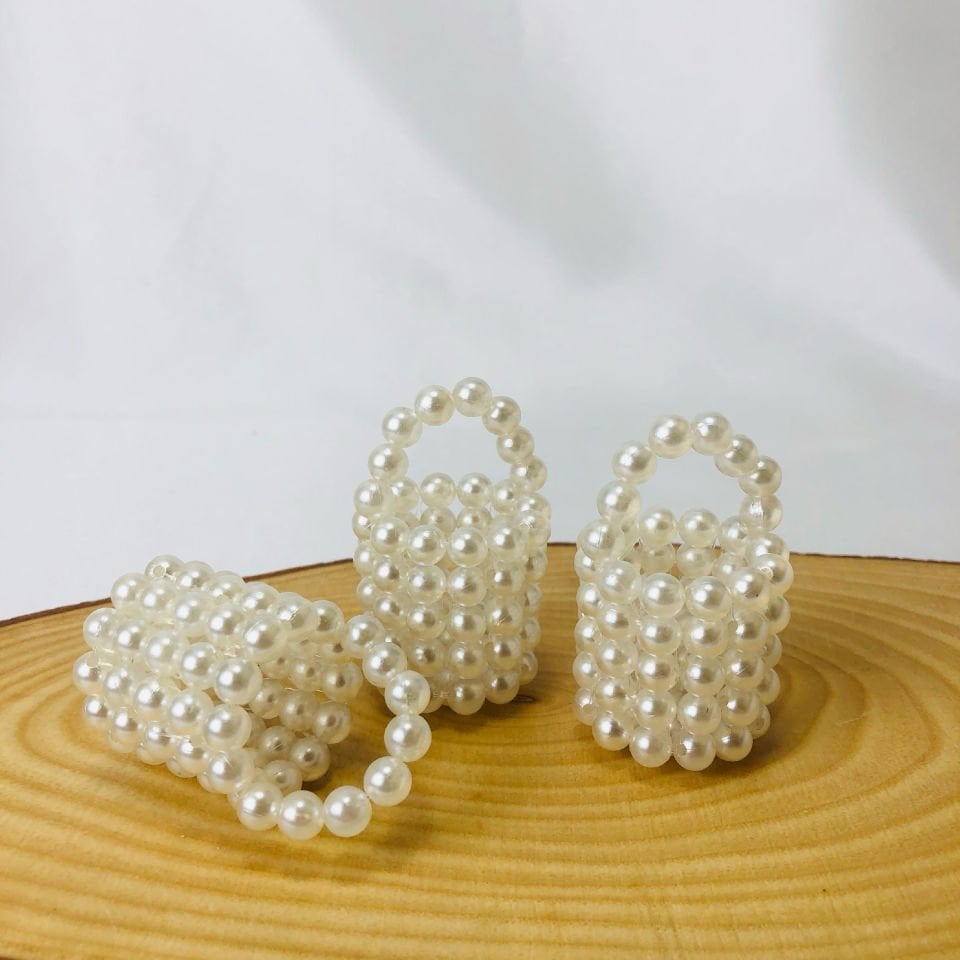 Round Pearl Bag 8mm 