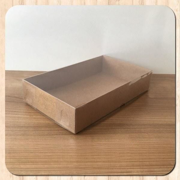 15x25x5 ALTI KRAFT ÜSTÜ ASETAT KUTU