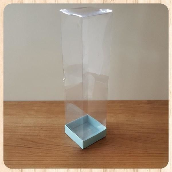 6x6x25 ALTI MAVİ ÜSTÜ ASETAT KUTU