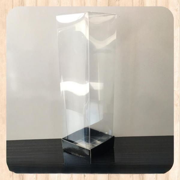 6x6x25 ALTI SİYAH ÜSTÜ ASETAT KUTU