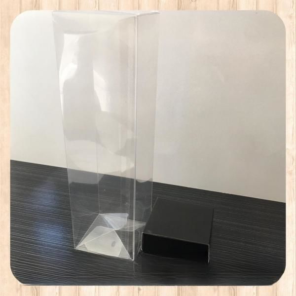 6x6x25 ALTI SİYAH ÜSTÜ ASETAT KUTU