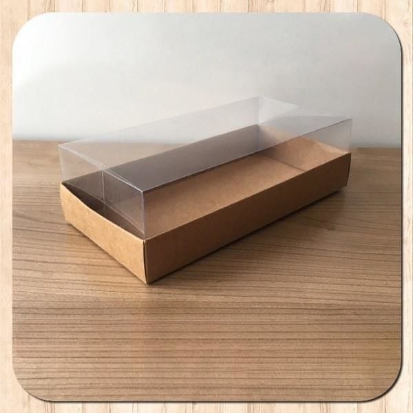 20x10x5.5 ALTI KRAFT ÜSTÜ ASETAT KUTU