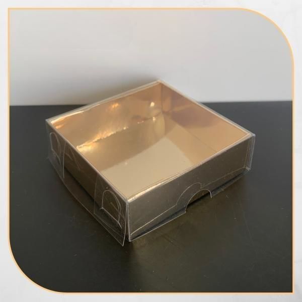 7x7x2.2 ALTI GOLD ÜSTÜ ASETAT KUTU