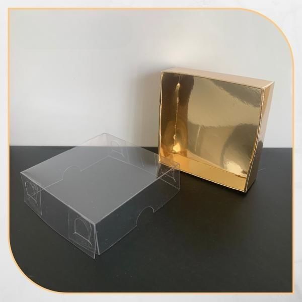 7x7x2.2 ALTI GOLD ÜSTÜ ASETAT KUTU