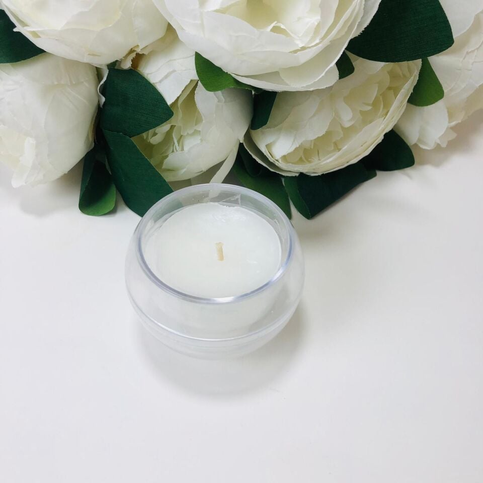 MUMLU MİKA KAP CİDARLI TOMBUL MODEL