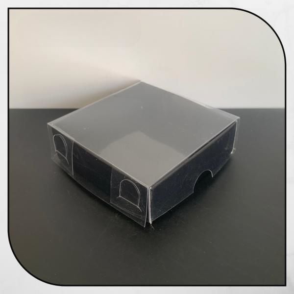 7x7x2.2 ALTI SİYAH ÜSTÜ ASETAT KUTU