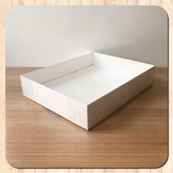 20X25X5 ALTI BEYAZ ÜSTÜ ASETAT KUTU