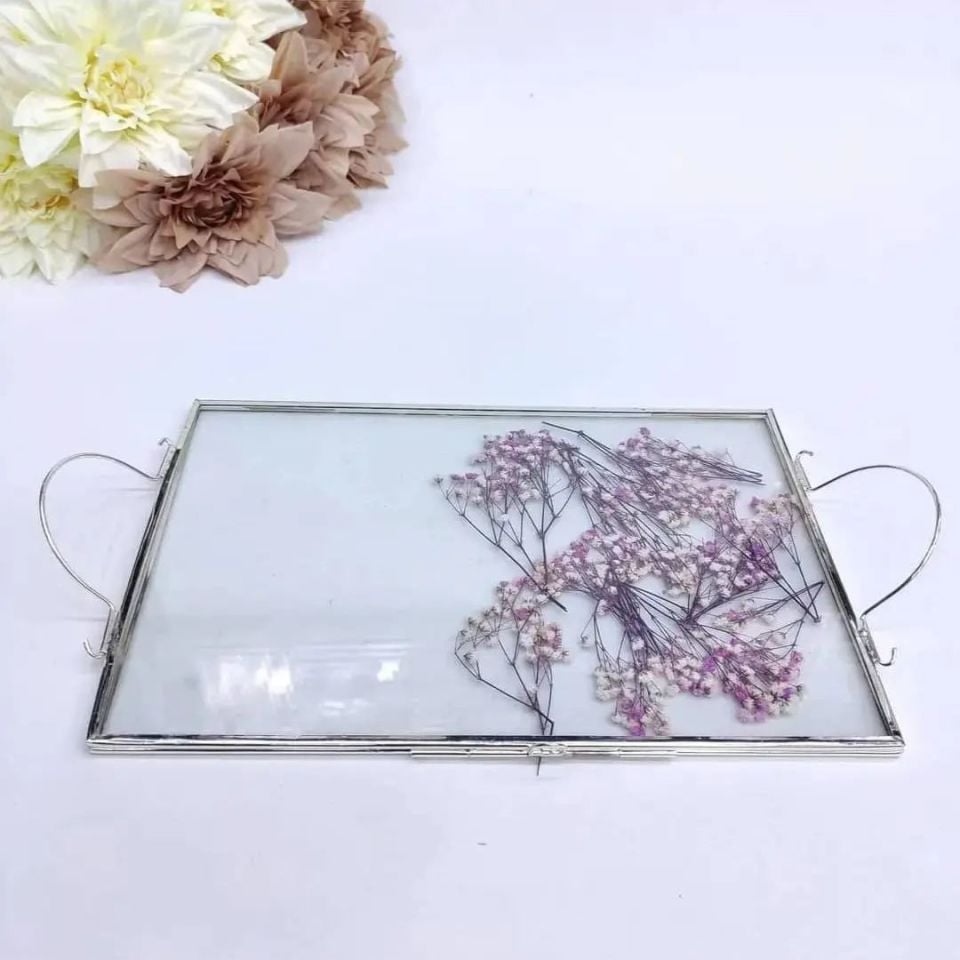 AÇILIR CAM TEPSİ 25CM*15CM