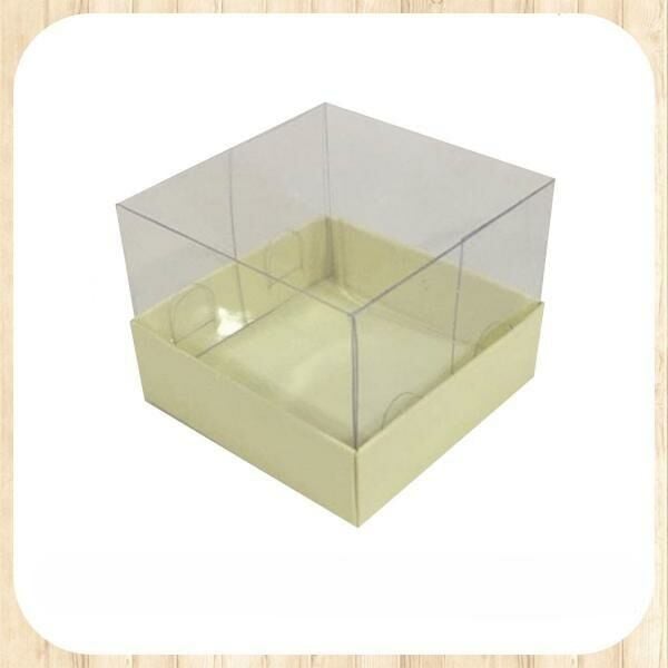 7x7x5 ALTI KREM ÜSTÜ ASETAT KUTU