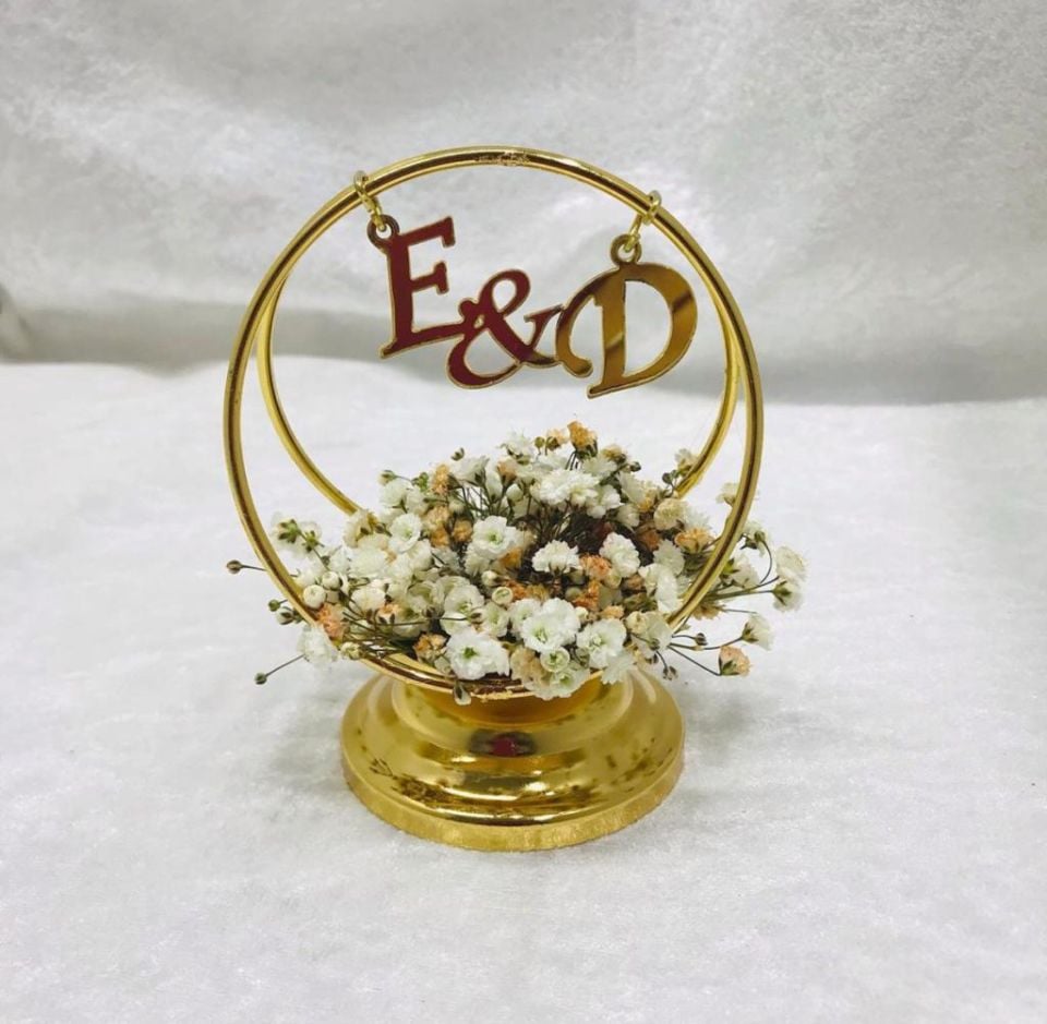 METAL ŞAMDAN İSİMLİK 10cm