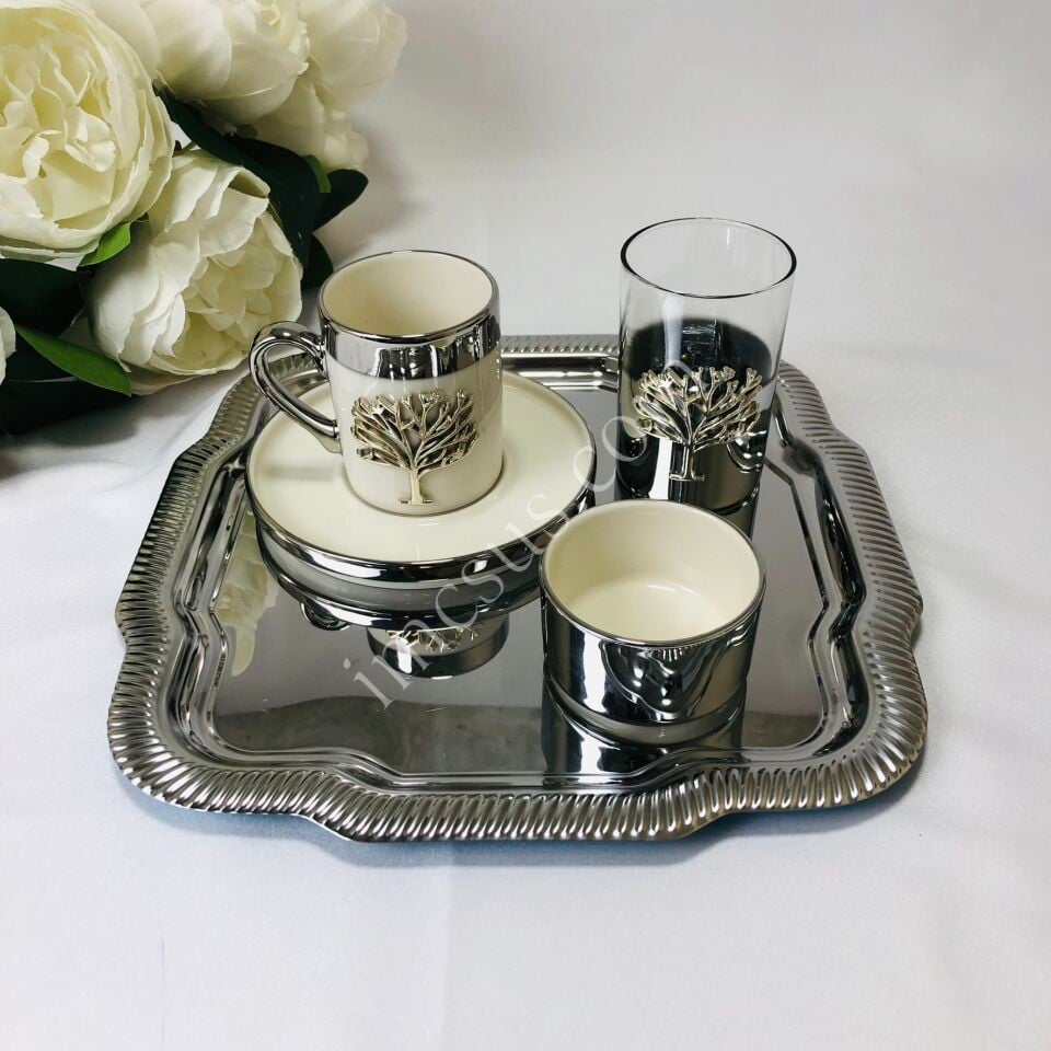 HAYAT AĞACI DAMAT KAHVE FİNCAN SETİ