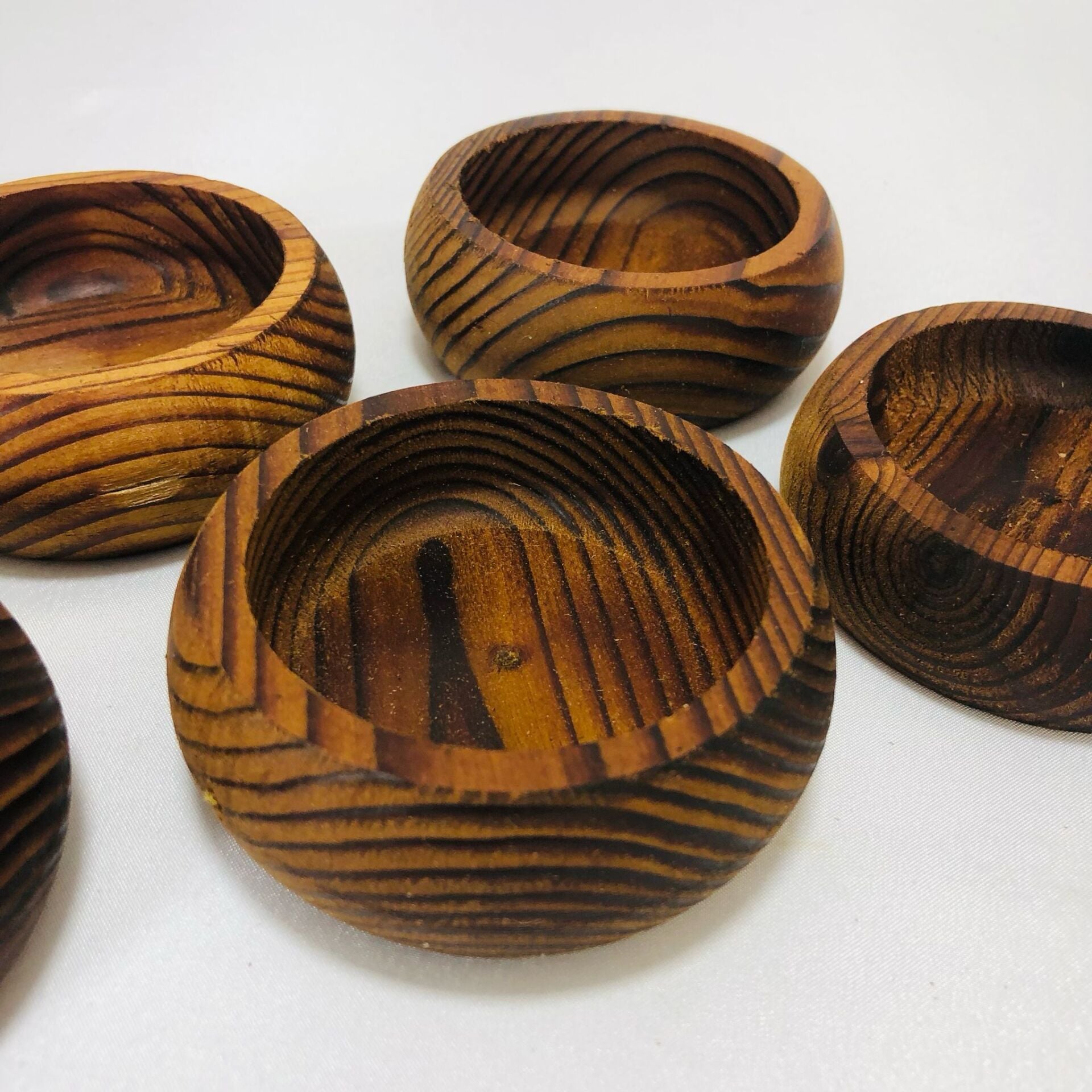 RUSTİK MİNİ AHŞAP KASE 8,5cm