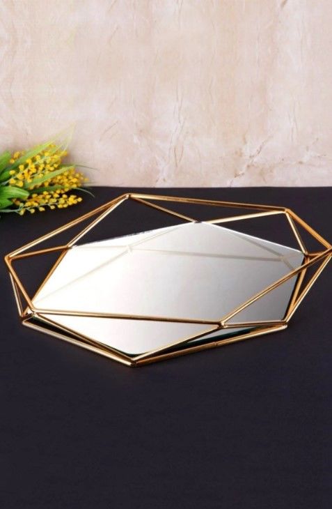 METAL TEPSİ PRİZMA KÜÇÜK BOY (29CM*21 CM)