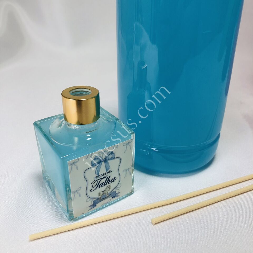 RENKLİ KİRAZ ÇİÇEĞİ ODA KOKUSU 1 Litre Mavi
