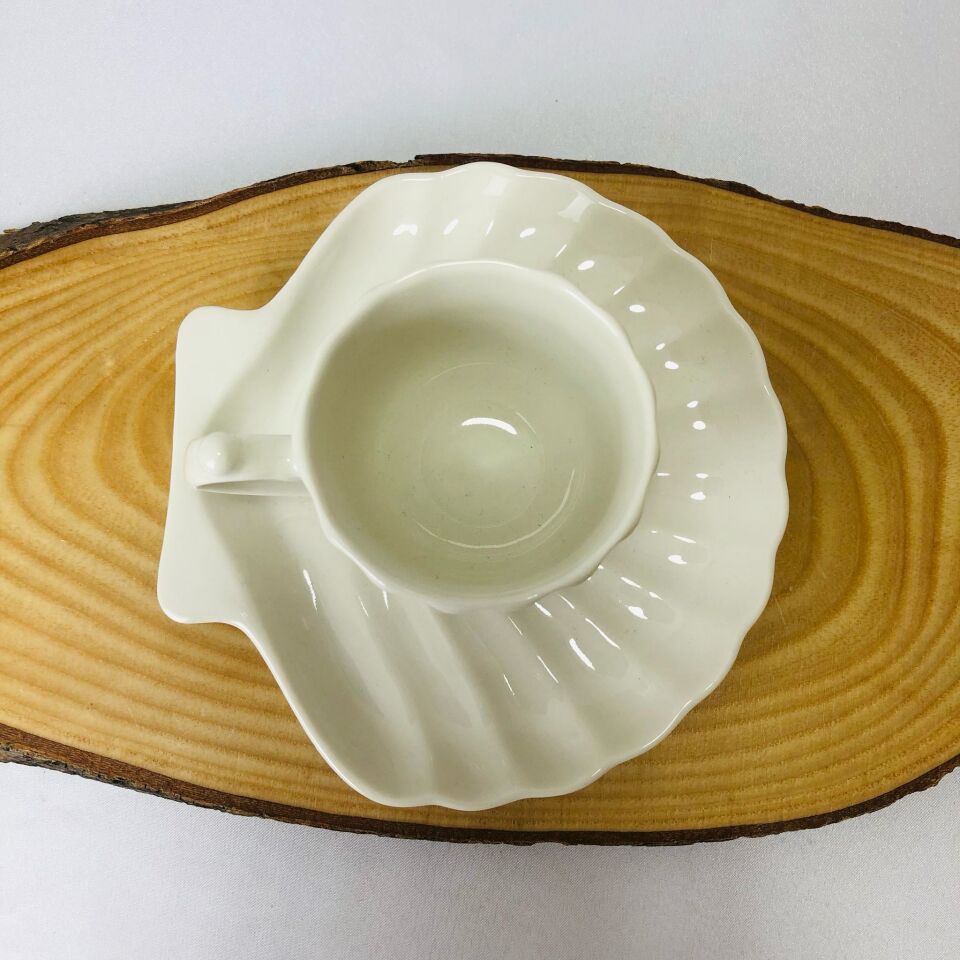 OYSTER COFFEE CUP GROOM COFFEE CUP