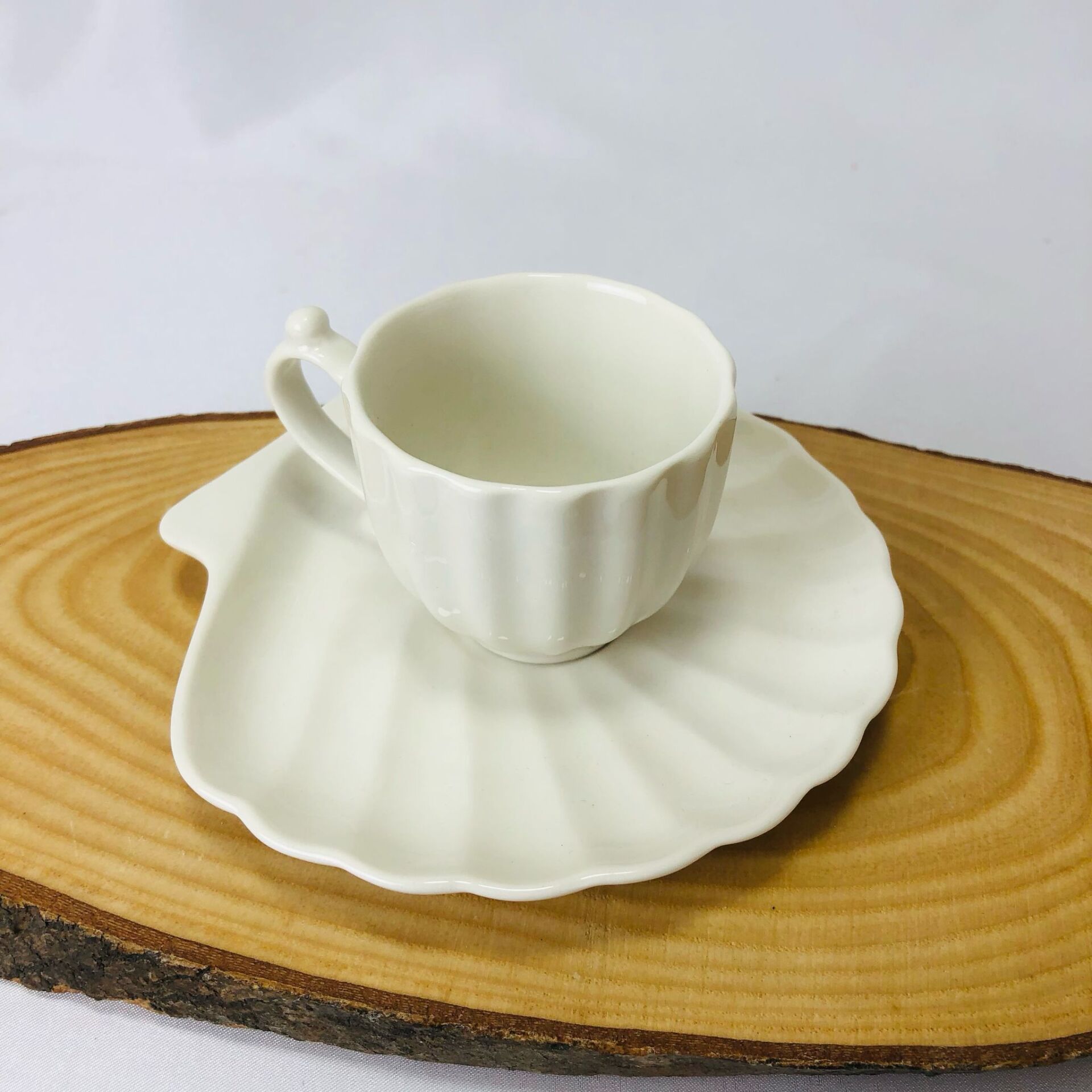 OYSTER COFFEE CUP GROOM COFFEE CUP