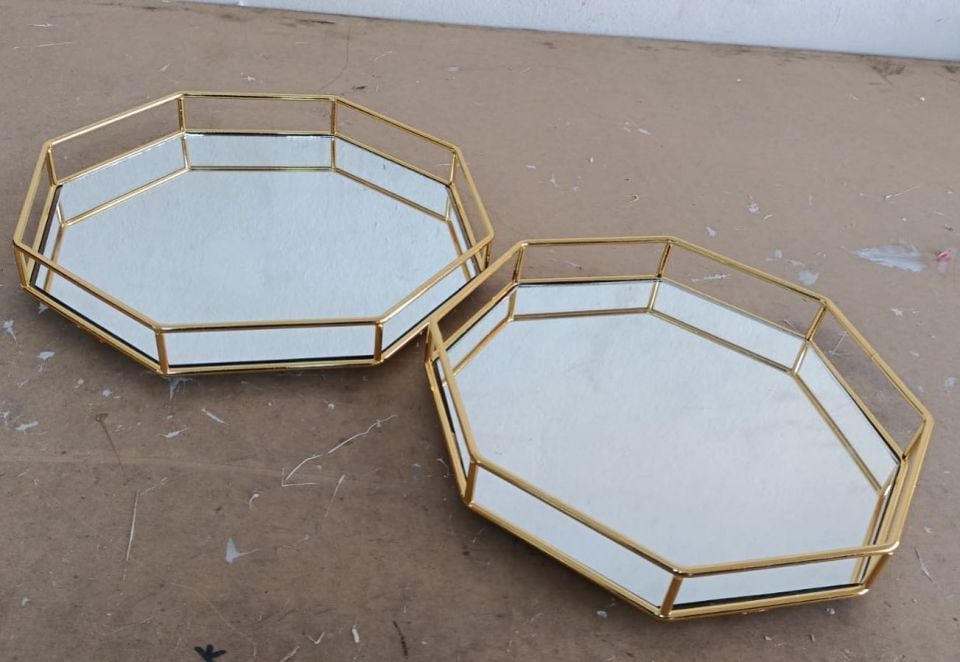 METAL TEPSİ 2'Lİ SEKİZGEN