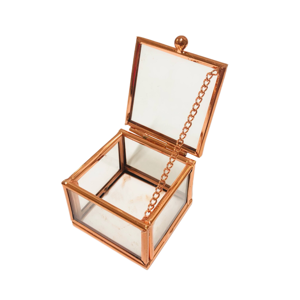 CAM KUTU KARE KAPAKLI 7*7*5cm