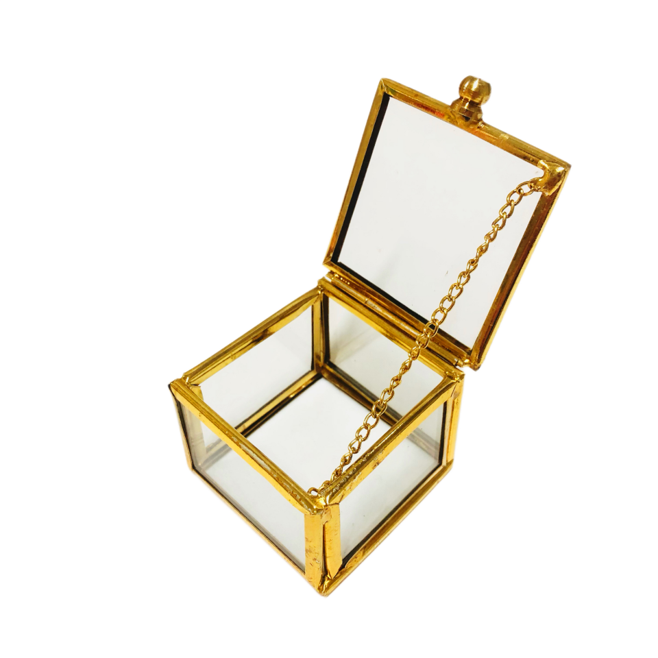 CAM KUTU KARE KAPAKLI 7*7*5cm